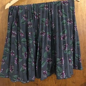 Lularoe Jill pleated skirt floral